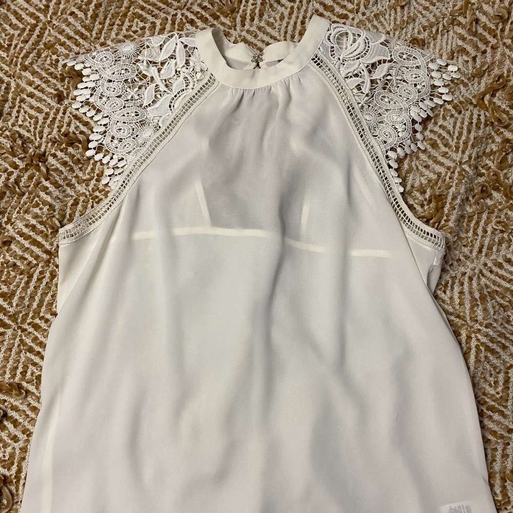 Off white top